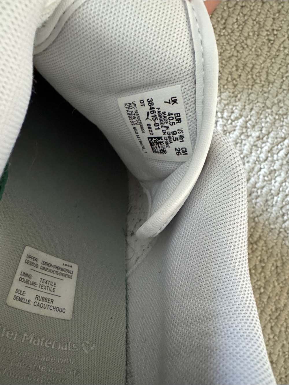 Puma Women's White Low-Top Platform Sneakers - Picture 6 of 8